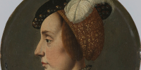 Anna of Lorraine - Detail Jan van Scorel - after 1542